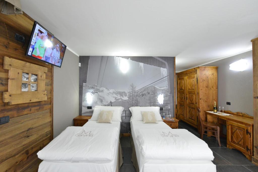 Mollino Rooms Breuil-Cervinia Pokoj fotografie