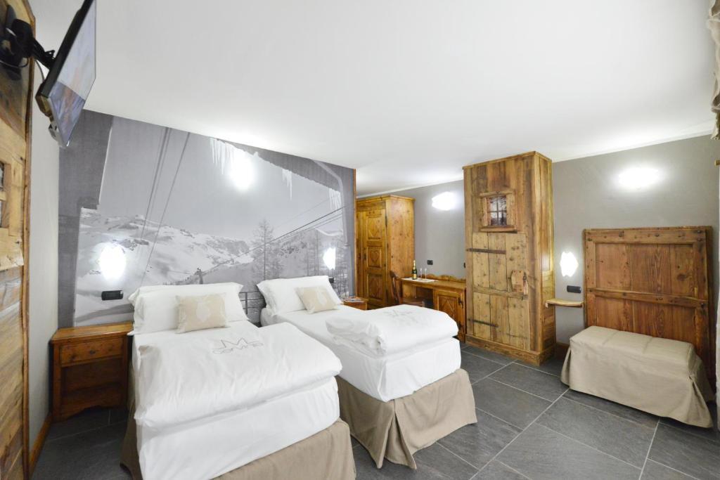 Mollino Rooms Breuil-Cervinia Pokoj fotografie